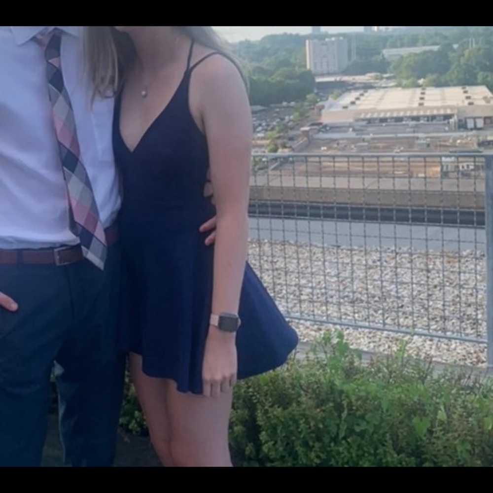 Navy Blue Dress